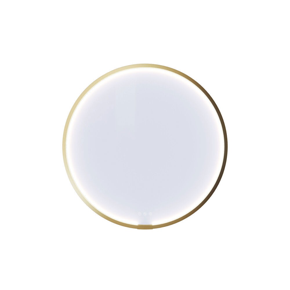 Nordisk stil baderomsinspirasjon med servantskap og underskap i røkt eik, sminkeplass, sideplassert servant, rundt speil med messingramme og synlige sjarmerende trebjelker.