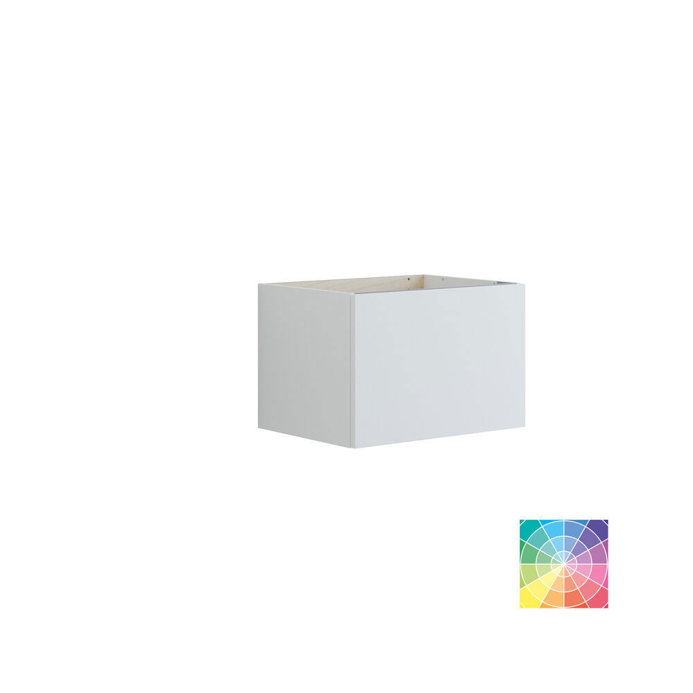 Rått og moderne bad i urban stil. Flotte servantskap og runde speil med sorte kanter