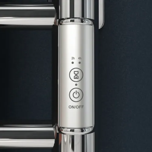 Baderomsinspirasjon med elektrisk håndkletørker som etterlater håndklærne dine deilige og varme, og gjør opplevelsen på baderommet eksklusiv.