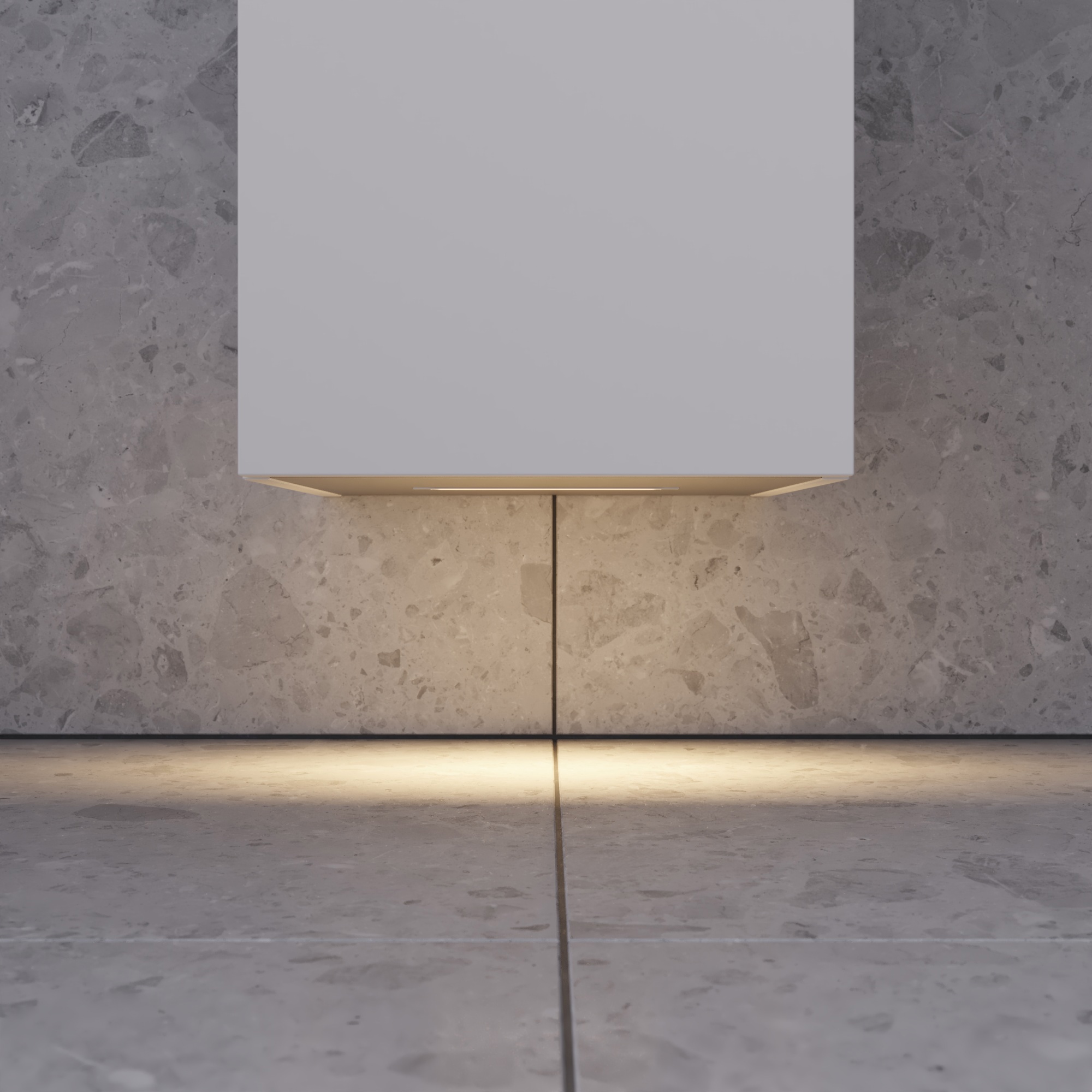 Moderne baderom i nordisk stil med lyst tre, elegant belysning, speilskapvegg og stilfull innredning som skaper en varm og innbydende atmosfære.